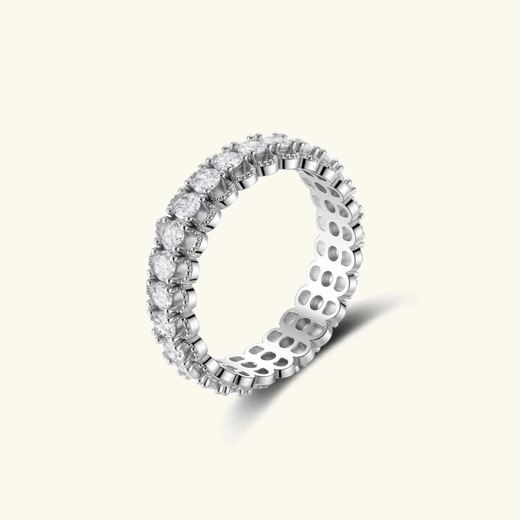Unendlich funkelnder Ring