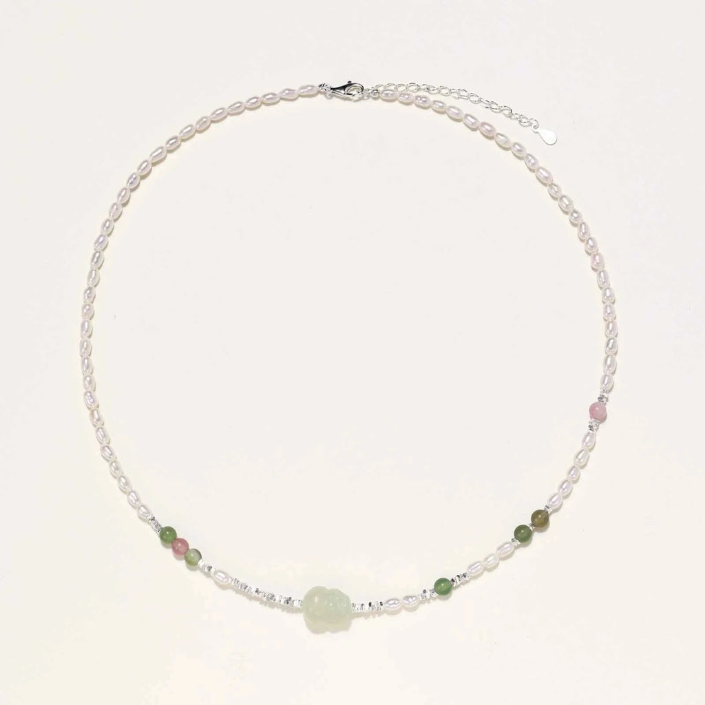Jade Garden Perlenkette