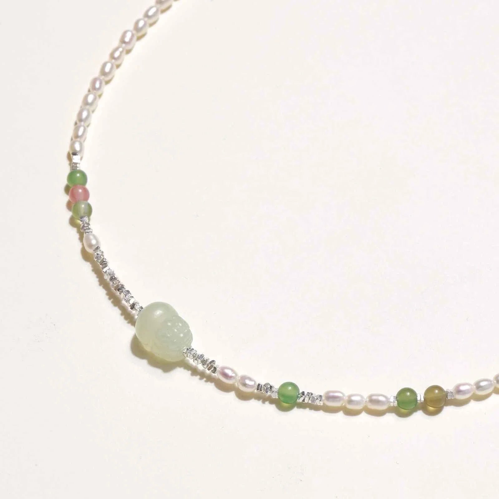 Jade Garden Perlenkette