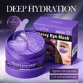 60pcs SADOER Grape Crystal Collagen Eye Mask Anti Dark Circles Under The Eyes Moisturizing Anti-Wrinkles Anti-Aging Eye Patches