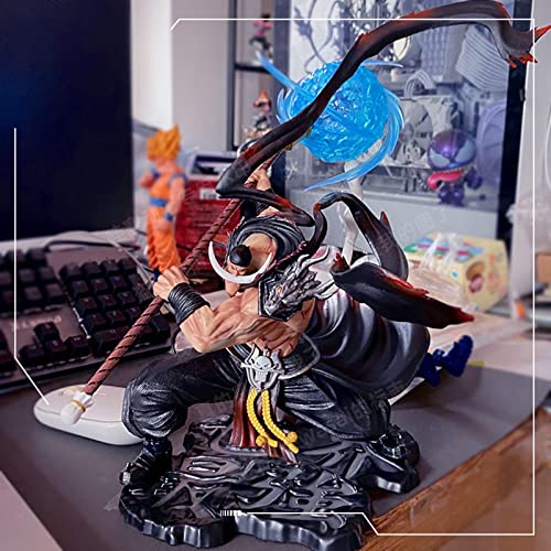One Piece Whitebeard Marine War Black Style Attack Figure