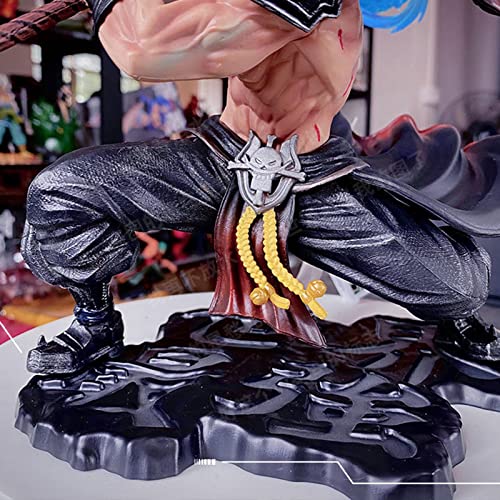 One Piece Whitebeard Marine War Black Style Attack Figure